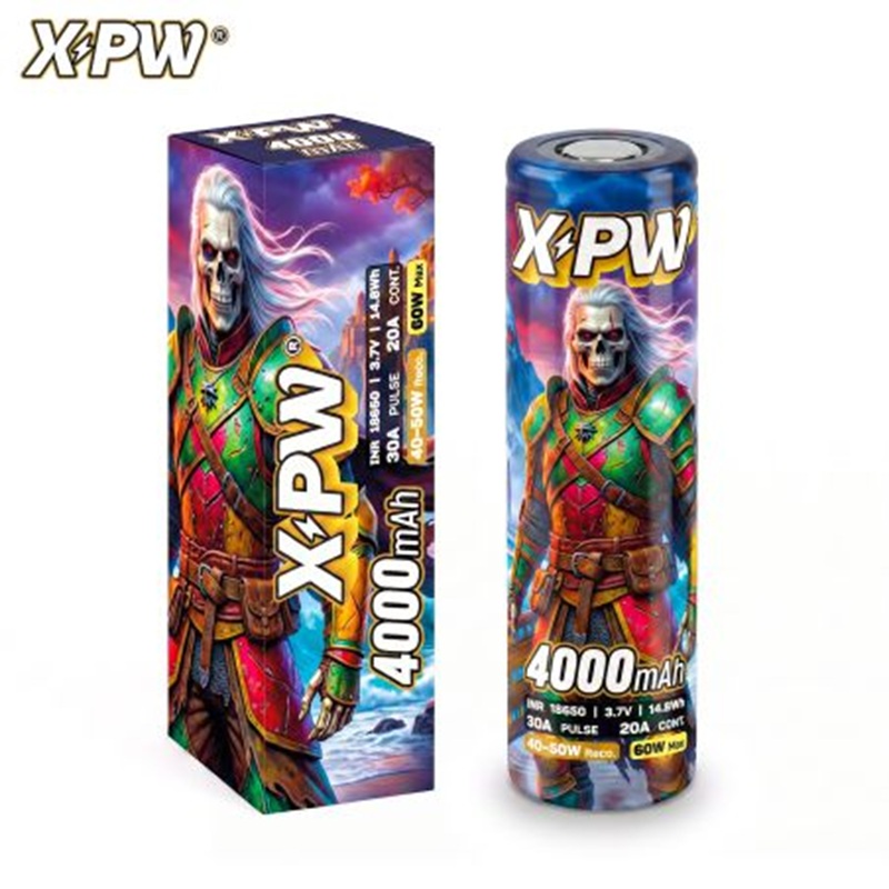 Accu X.power 18650-4000mAh-V2